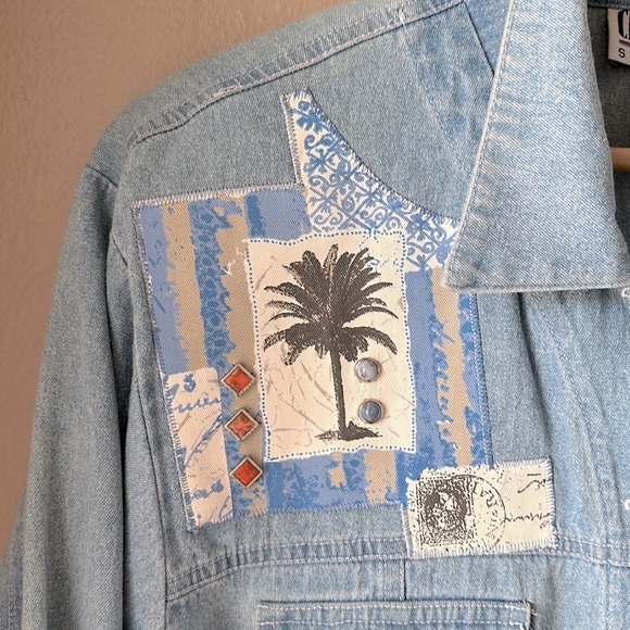 Vintage CITY GIRL SPORT Denim Jacket - Picture 4 of 8